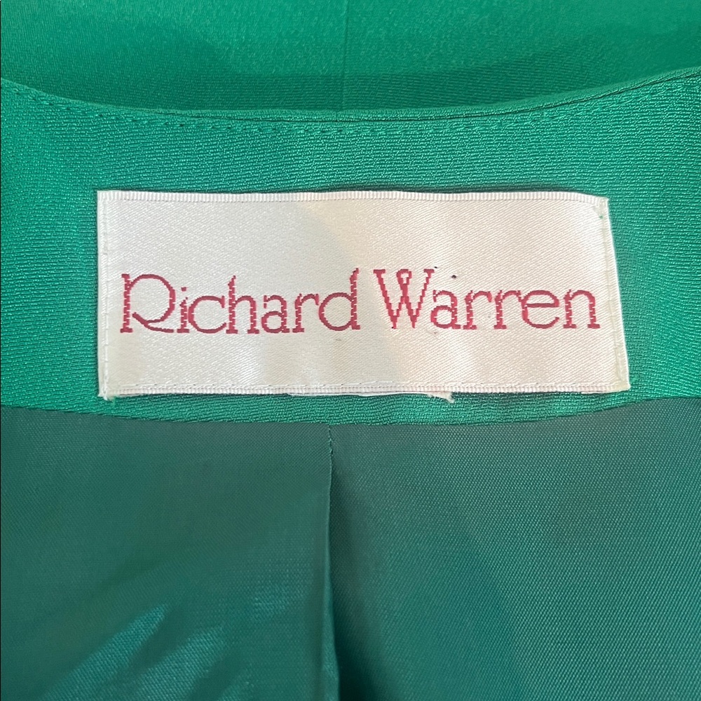 Richard Warren Green Dress - Picture 11 of 17